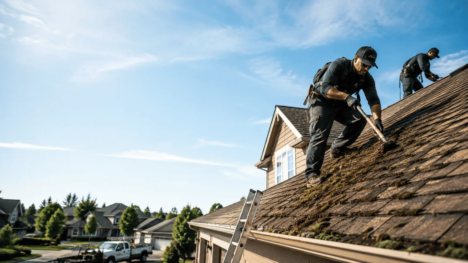Roof Moss Removal in Columbine, CO near me
